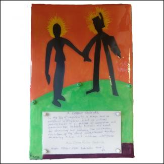 A Symbolic Gesture (painting by Dan Rose) A Symbolic Gesture (painting by Dan Rose)